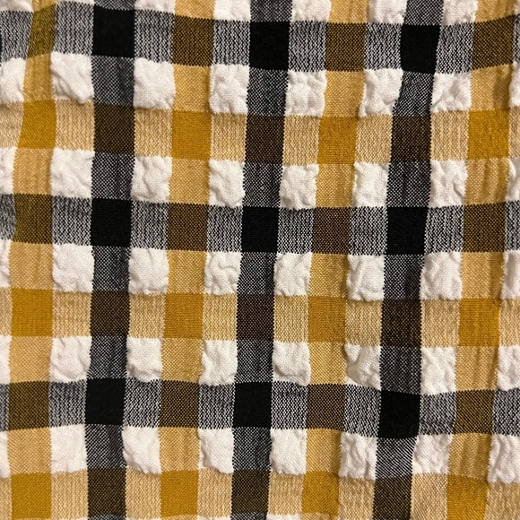 REMOVING TODAY FINAL PRICE NWT P.CILL Seersucker Plaid Skirt - Picture 4 of 7